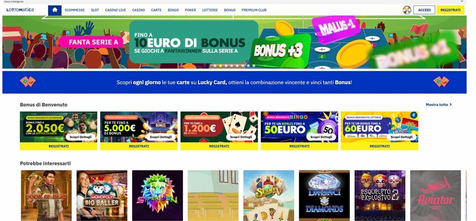 Lottomatica casino